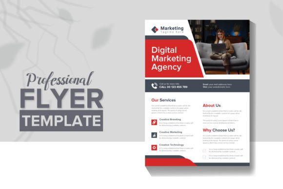 Corporate Modern Promotional Flyer Layout