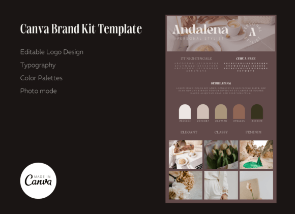Effortless Brand Building with a Canva Brand Kit Template