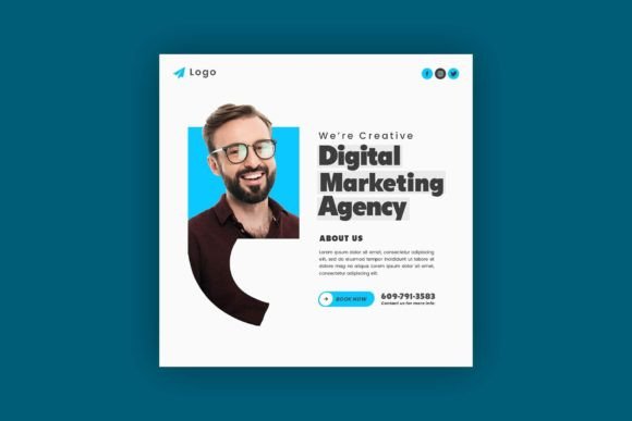 Marketing Agency Social Media Post: A Designer's Template Guide
