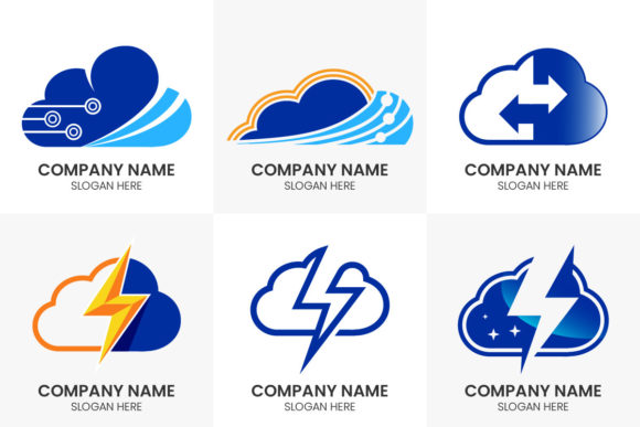 Master Modern Branding with a Cloud Computing Icon Set