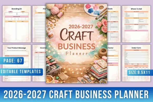Mastering Your Creative Workflow: A Deep Dive into the 2026–2027 Craft Business Planner