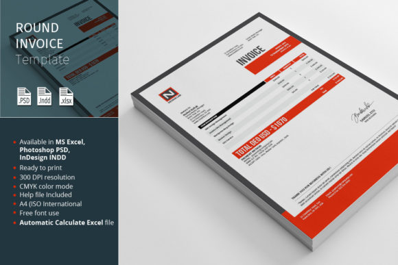 Modern Billing Made Simple: The Round Invoice Template