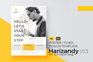 Starstep Flyer Design Template: Minimalist Impact