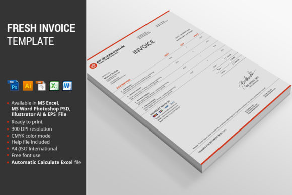 Upgrade Your Business Image with a Fresh Invoice Template